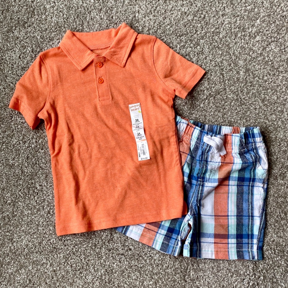NWT Plaid Outfit
